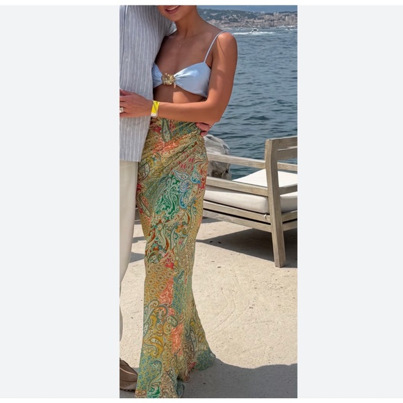 ATHENS MAXI DRESS IN ZEPHYRUS - Picture 1 of 7
